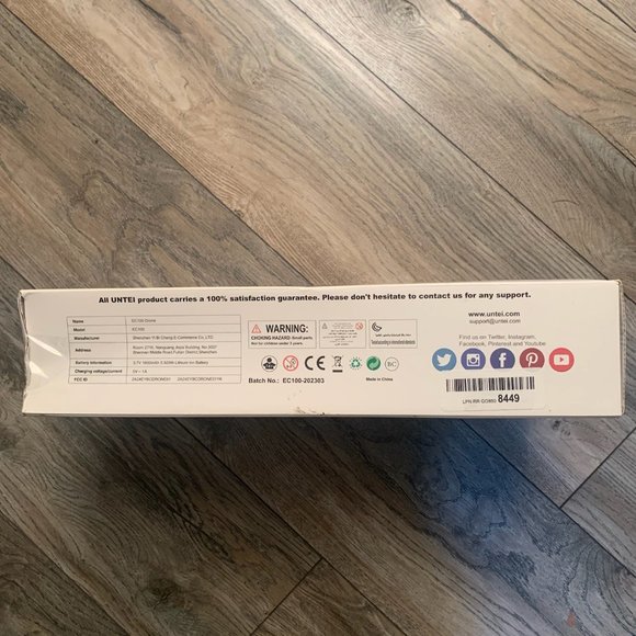 NEW UNTEI EC100 DRONE W/ 2K CAMERA, GRAVITY CONTROL, ALTITUDE HOLD HD - Picture 7 of 13